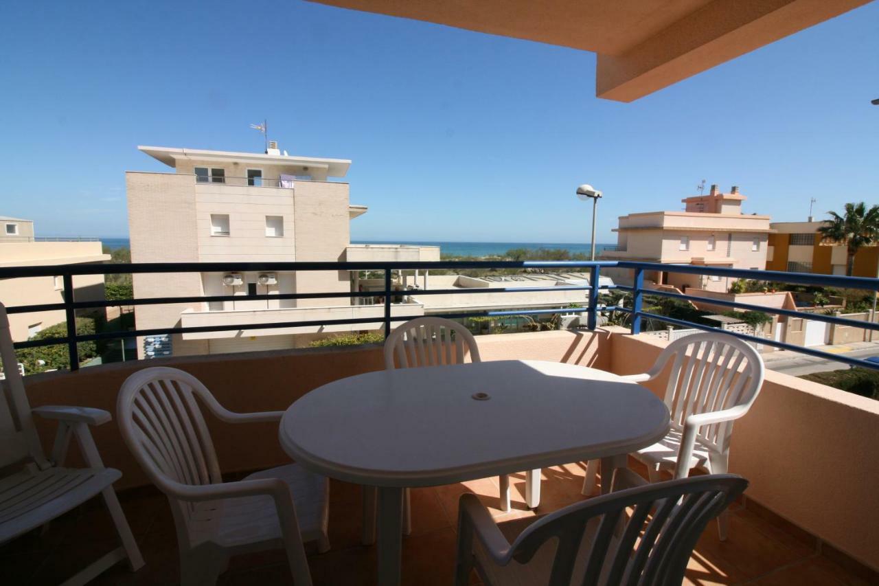 Apartamento con piscina y vistas al mar Aguamarina 36 Oliva Exterior foto