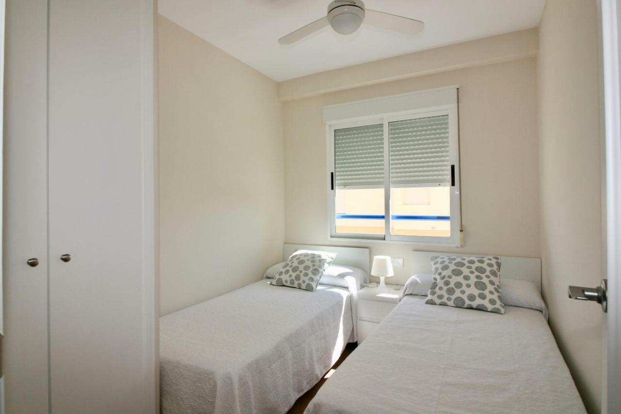 Apartamento con piscina y vistas al mar Aguamarina 36 Oliva Exterior foto