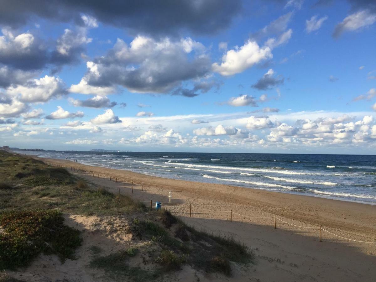 Apartamento con piscina y vistas al mar Aguamarina 36 Oliva Exterior foto