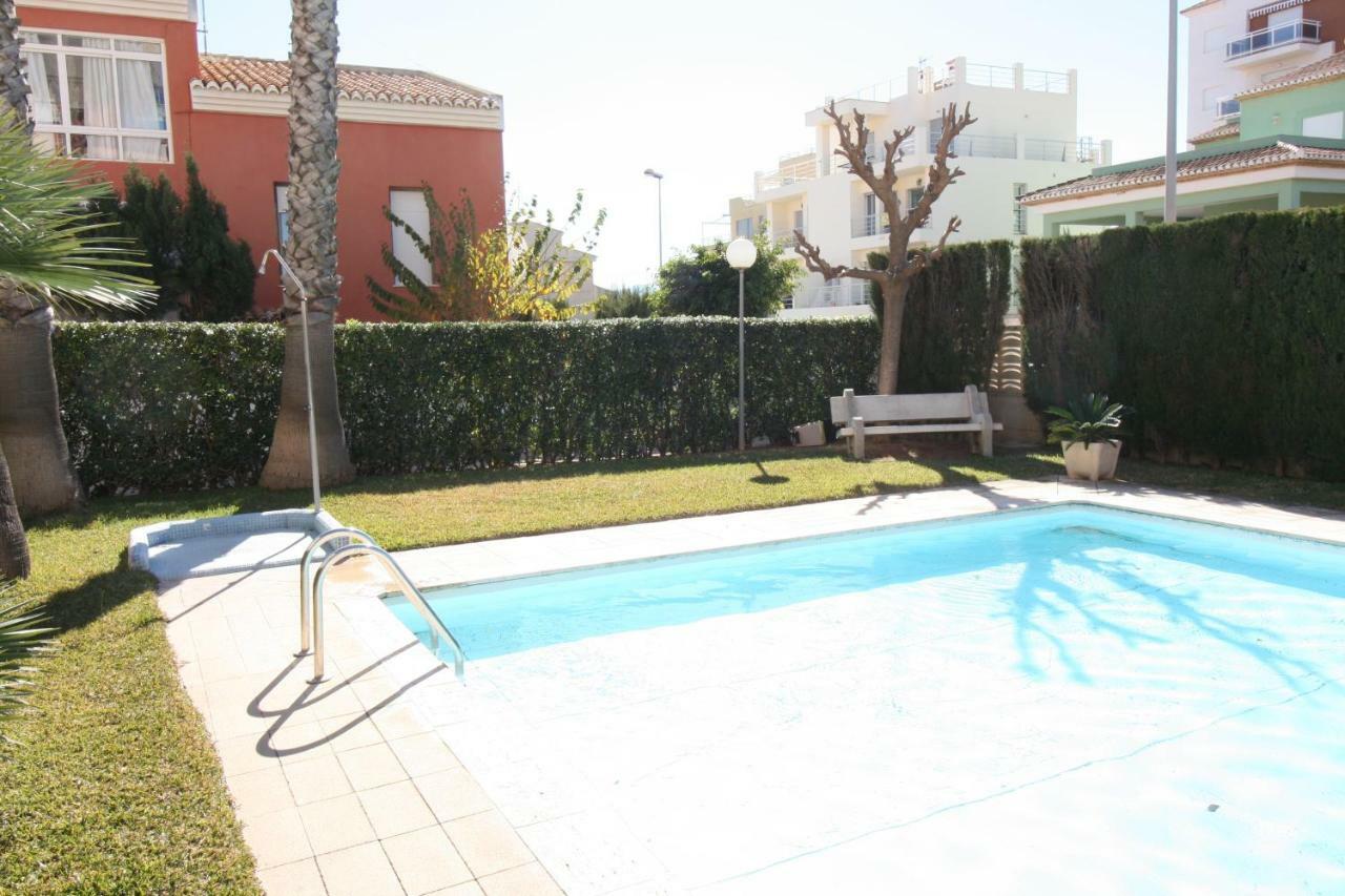 Apartamento con piscina y vistas al mar Aguamarina 36 Oliva Exterior foto
